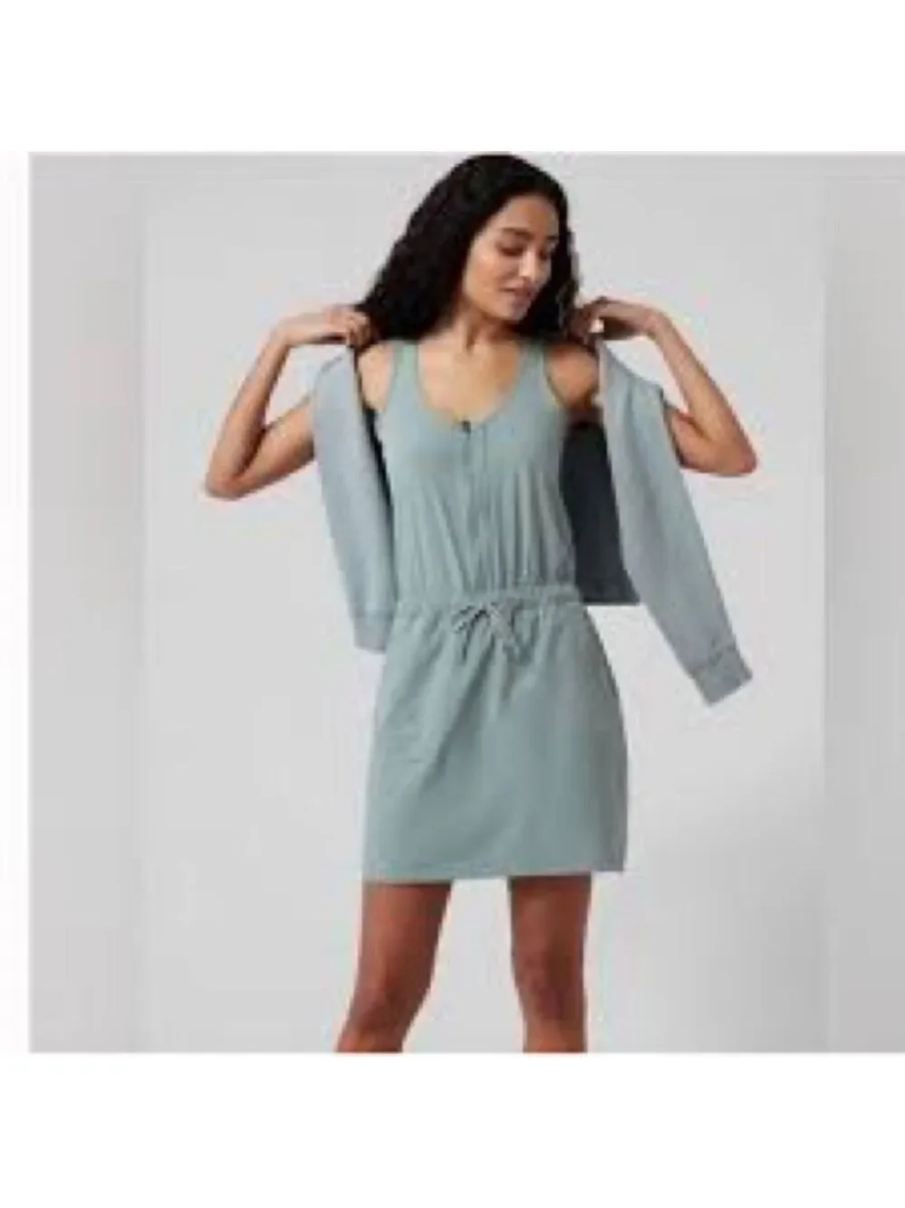 Athleta Expedition Performance Skort Dress Sage Green 6 Utility Gorpcore - Picture 3 of 9